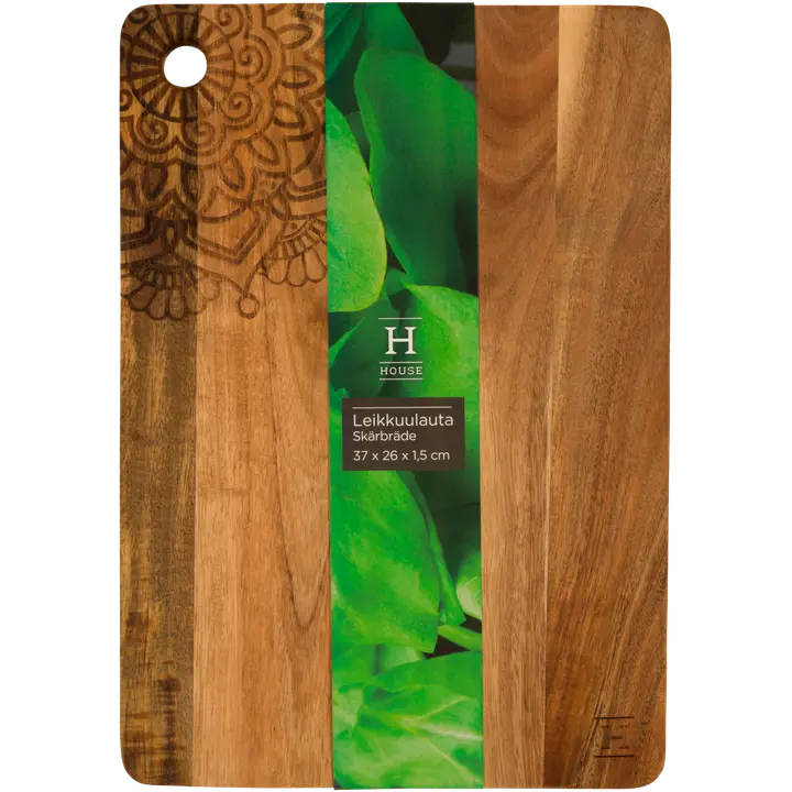 House leikkuulauta 37 x 26 x 1,5 cm