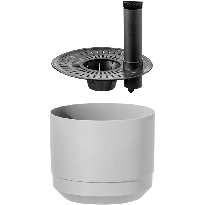 Orthex Pauliina 25 cm betoninharmaa säiliöruukku