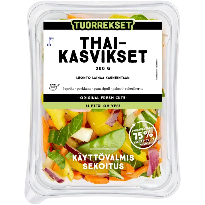 Tuorrekset Thai-kasvikset 200 g