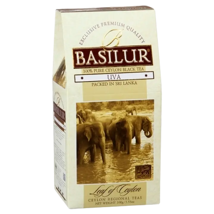 Basilur must tee BASILUR Leaf of Ceylon'' UVA 100g