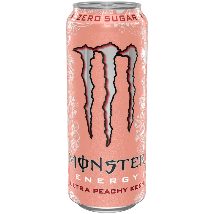 Monster Energy Ultra Peachy Keen energiajuoma tölkki 0,5 L