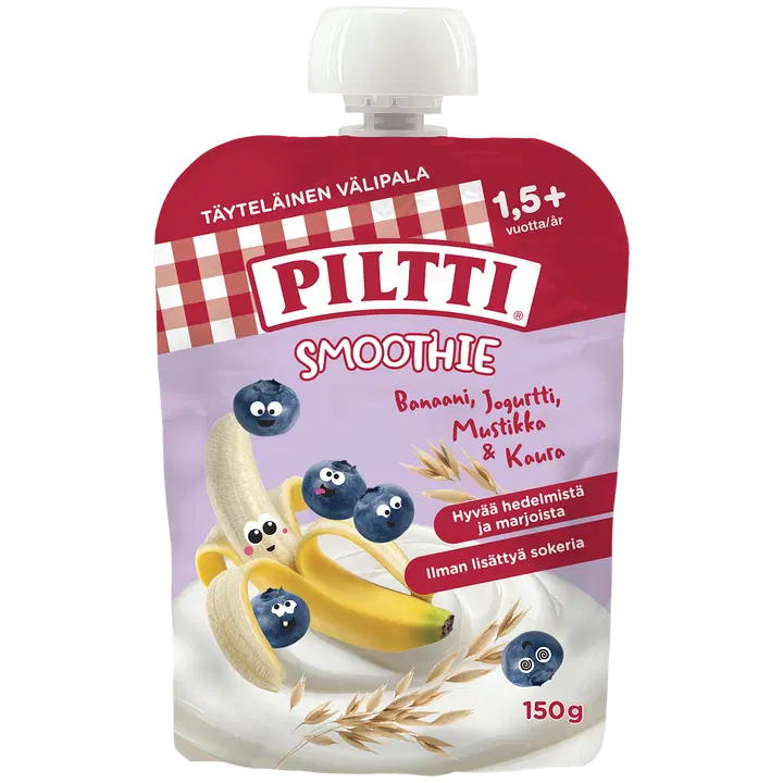 Piltti Smuuti jog-mustika-ban-kaera 150g