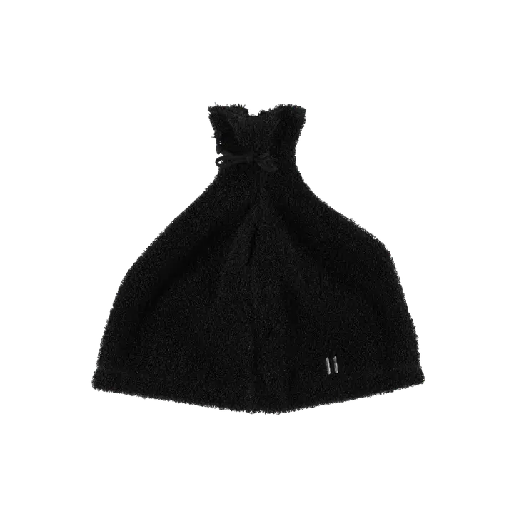 Rento Saunahattu pellavafrotee musta