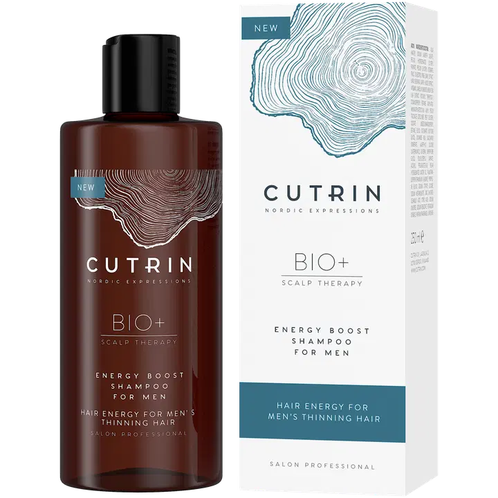 CUTRIN BIO+  Shampoo hiustenlähtöön miehille 250ml