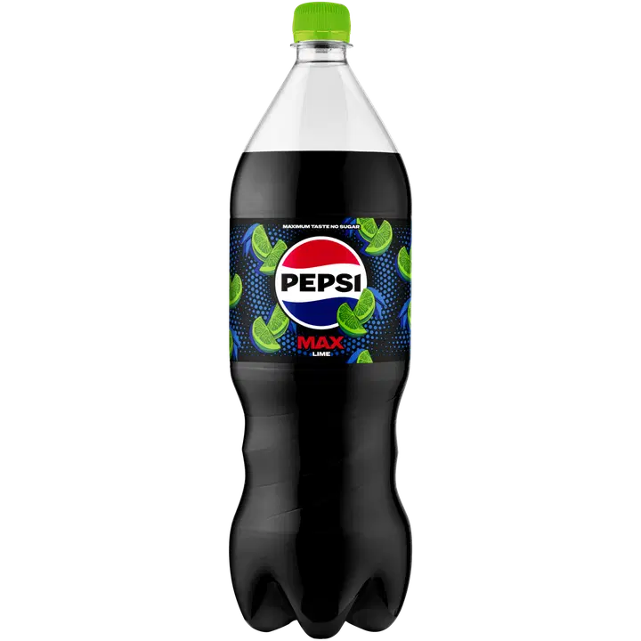 Pepsi Max Lime virvoitusjuoma 1,5 l