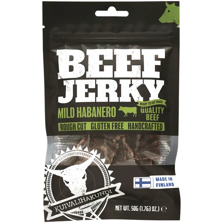 Kuivalihakundi Beef Jerky Mild Habanero 50g