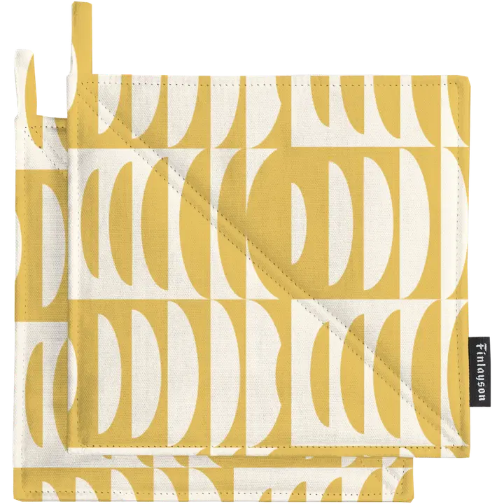 Finlayson patalappu Palat 2 kpl 22x22 cm keltainen