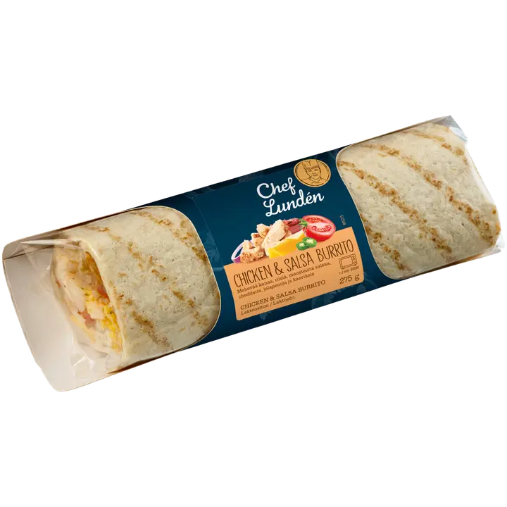 Chef Lunden Chicken&salsa burrito 275g
