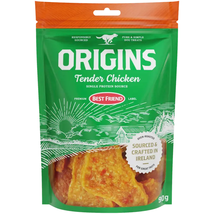 Best Friend Origins Tender chicken pehmeä kanamakupala 90g