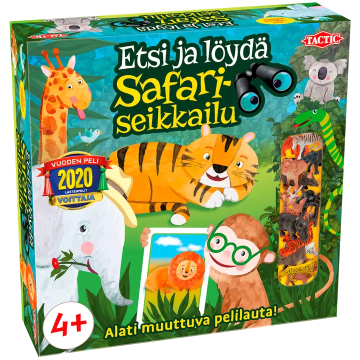 Tactic Etsi ja löydä! Safariseikkailu peli
