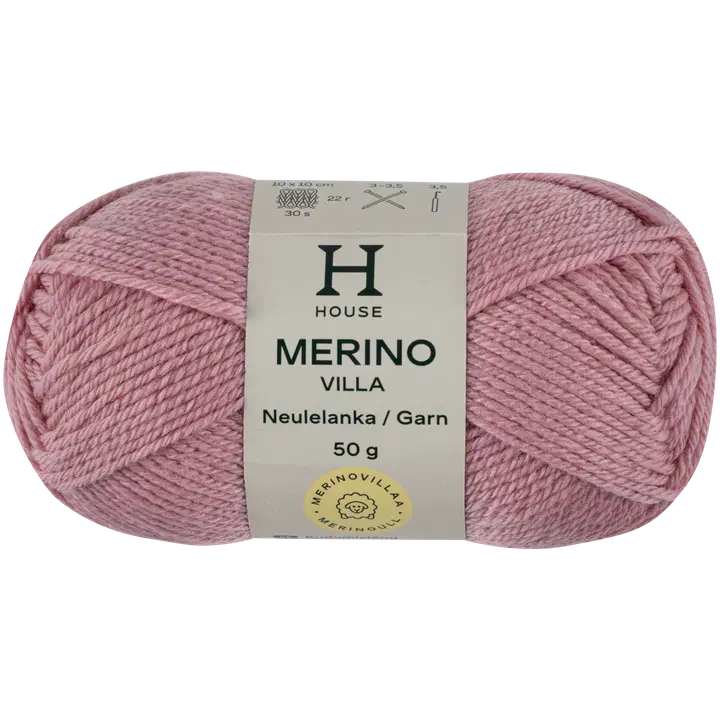 House lanka merinovilla 50g CNE-1833 light mauve