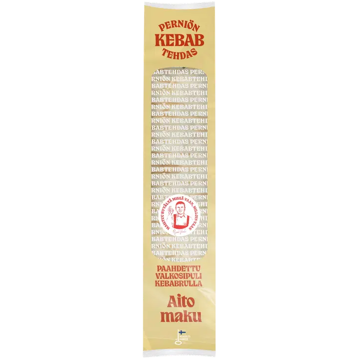 Perniön Rullakebab-tehdas Oy kebabrulla Paahdettu valkosipuli 220g