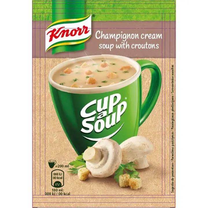 Knorr shampinjonipüreesupp 15g