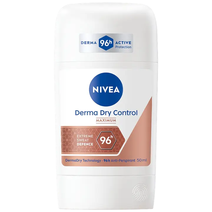 NIVEA 50ml Derma Dry Control Maximum Deo Stick -antiperspirantti