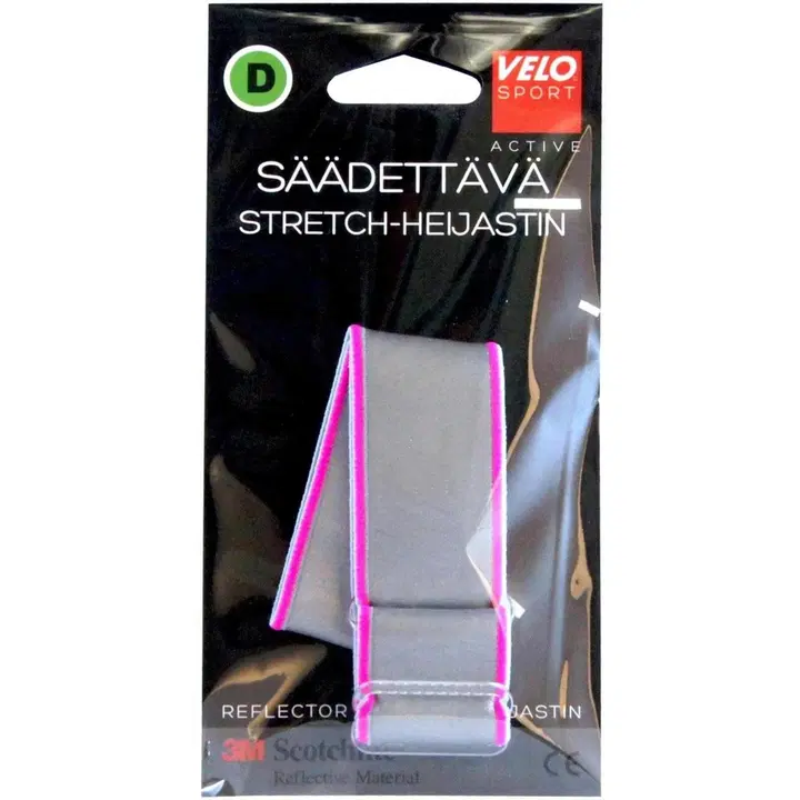 Velo D Säädettävä Heijastinnauha pinkki