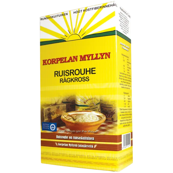 Ruisrouhe 450 g Korpelan Mylly