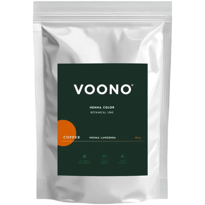 Voono juuksevärv Henna Copper 100g