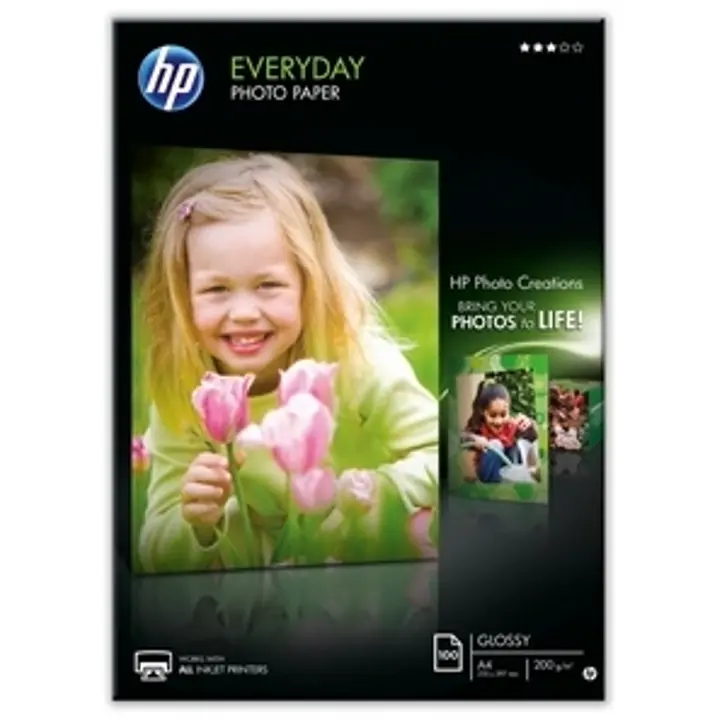 HP Everyday valokuvapaperi kiiltävä A4/100