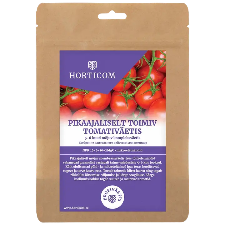 Pikaajaliselt toimiv tomativäetis (5-6k) Horticom 750g