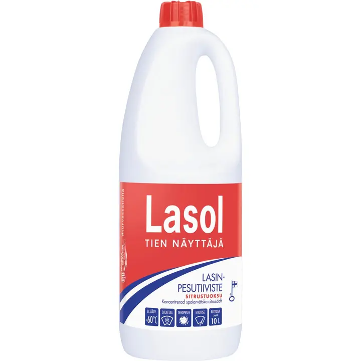Klaasipesuvedeliku kontsentraat  Lasol 100 2 l, tsitrus