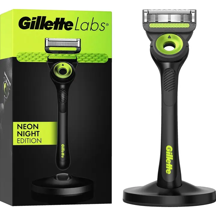 Gillette Labs with Exfoliating Bar partahöylä Neon Night
