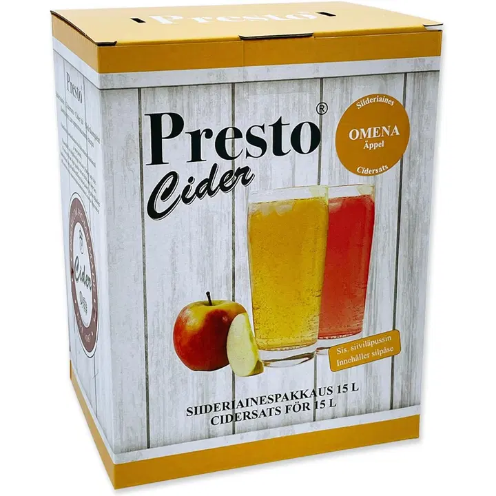 Presto Äppel ciderjässats för 15 liter cider