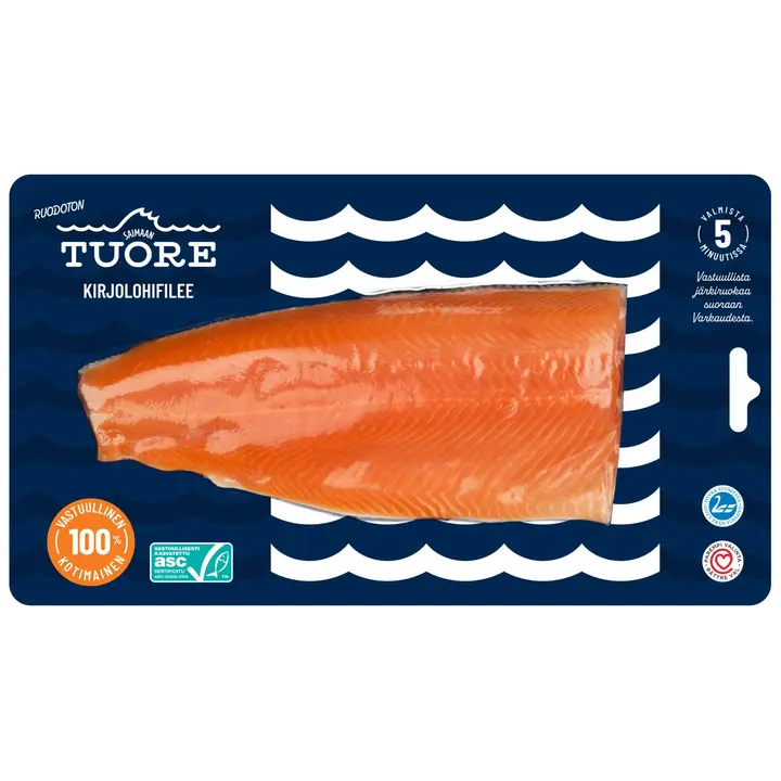 Saimaan Tuore ASC kirjolohifilee 150g