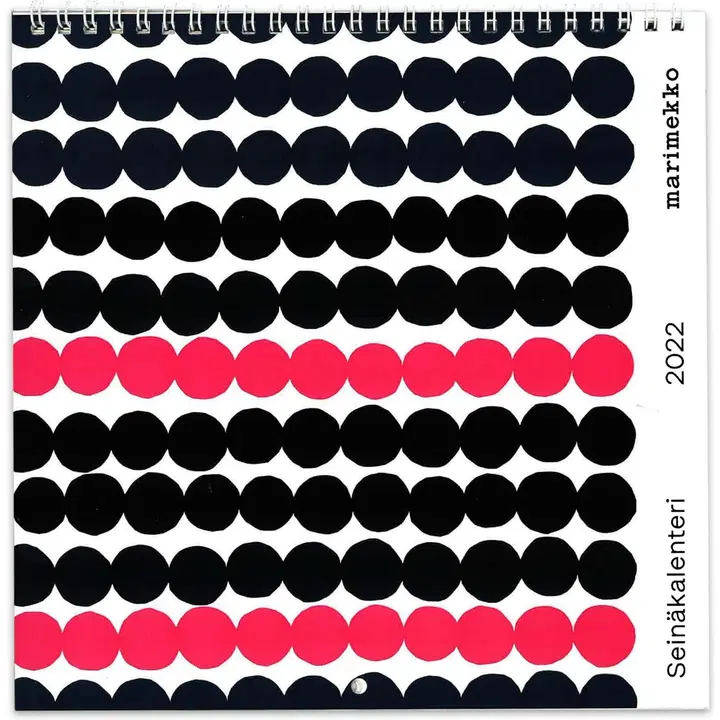 Seinäkalenteri 2022 Marimekko Meija Louekari