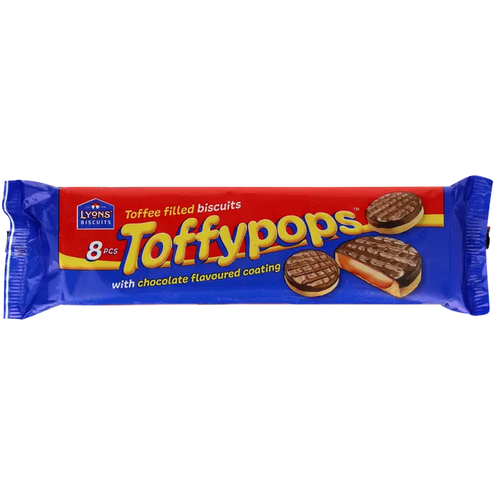 Lyons karamellitäidise ja šokolaadimaitselise glasuuriga küpsised, 120 g