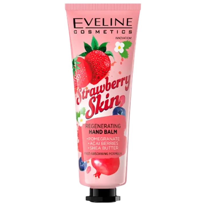 Kätekreem Eveline Cosmetics Strawberry Skin 50ml