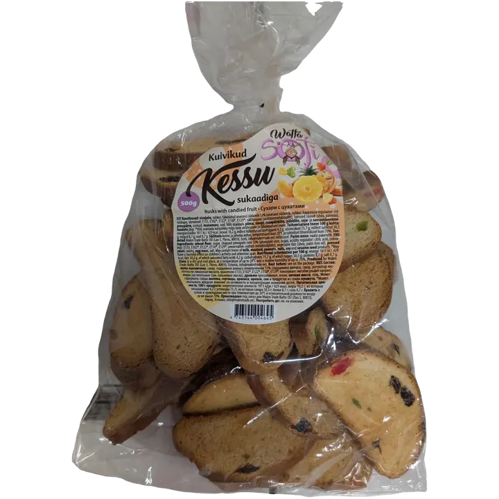 Waffa Sofi kuivikud kessu kuivikud sukaadiga 500g