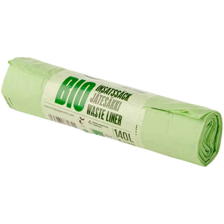 BioBag 3kpl vihreä 870x1300 140L Biopussi