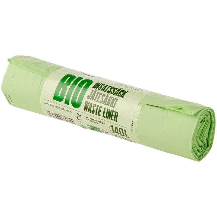 BioBag 3kpl vihreä 870x1300 140L Biopussi