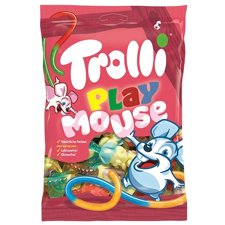 Trolli Playmouse kummikommid 200 g