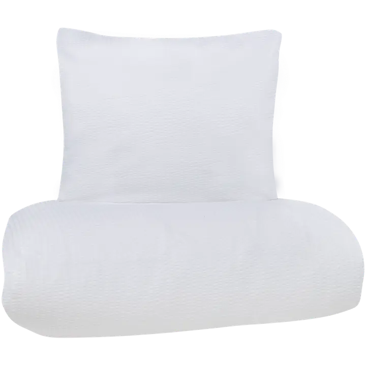 Voodipesukomplekt 150x210+55x65 valge