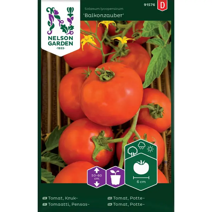 91576 tomat, pensas-, balkonzauber