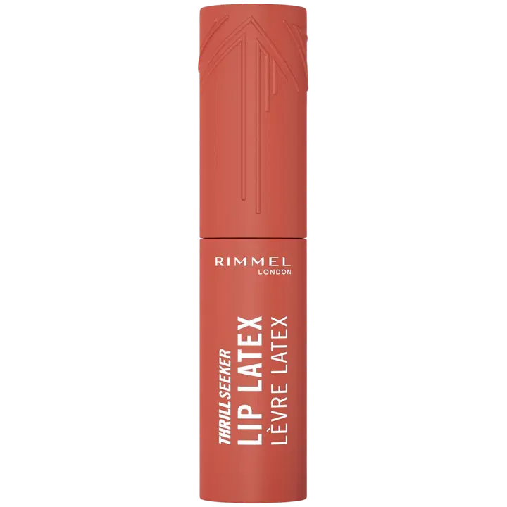 Rimmel Thrillseeker Lip Latex 6 ml, 200 So Peachy nestemäinen huulipuna