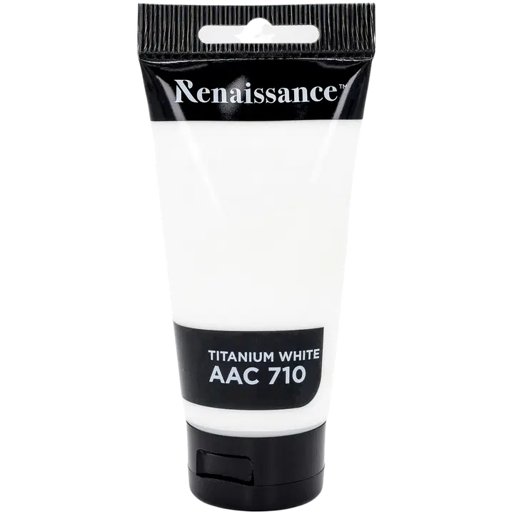Akryylimaali 75ml Titanium White