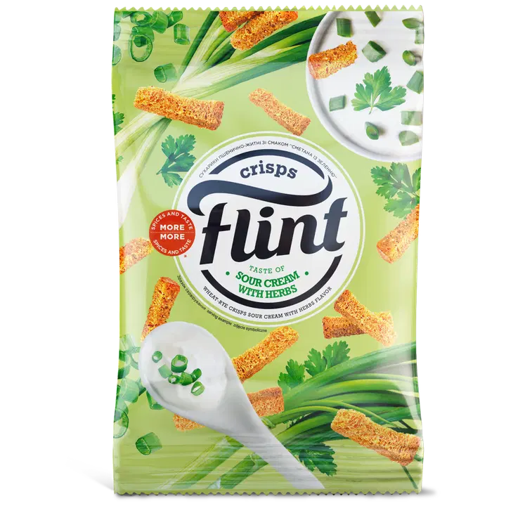 Flint Hapukoore- ja ürdimaitselised kuivikud 50g