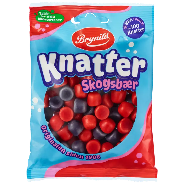 Brynild Knatter Metsämarja makeisraesekoitus 80 g