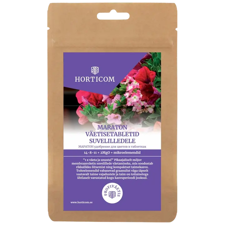 MARATON väetisetabletid suvelilledele Horticom 10tk