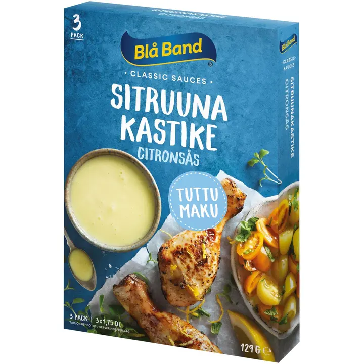 Blå Band Bistro laktoositon Sitruunakastike 3x43g