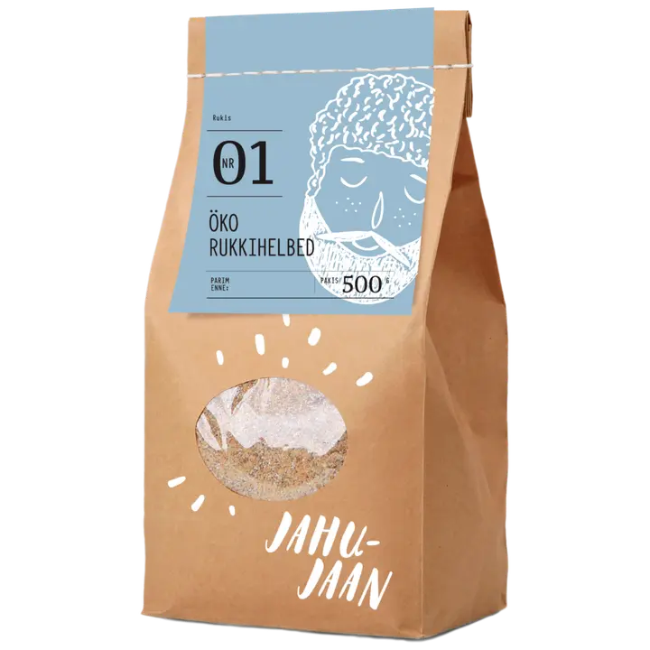 Jahu-jaan öko rukkihelbed 500g