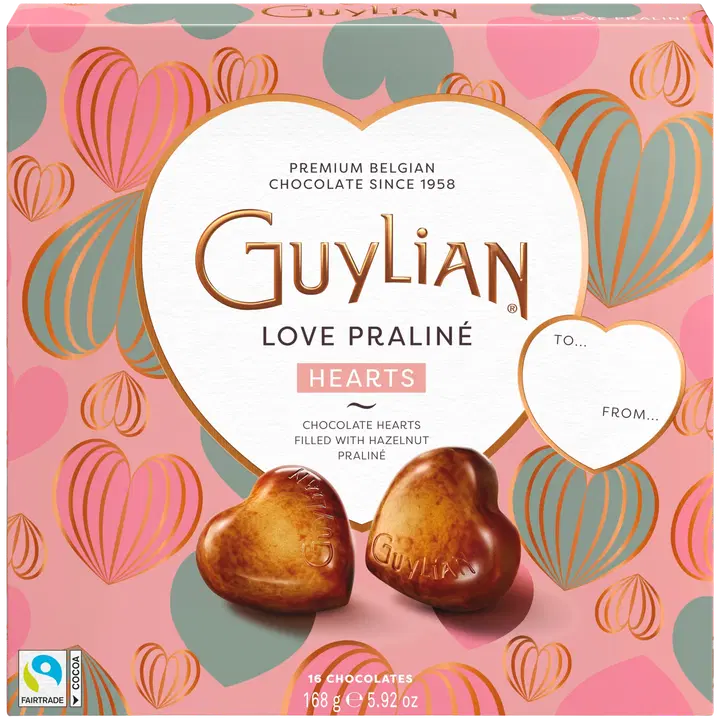 GuyLian Hearts Suklaakonvehti 168g