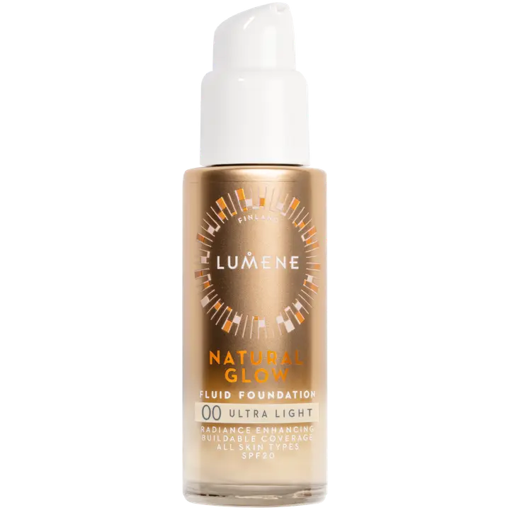 Lumene Natural Glow Heleyttävä meikkivoide SK20 00 Ultra Light 30 ml