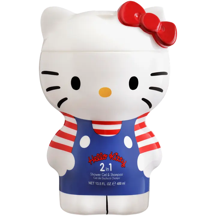 Air-Val Hello Kitty suihkusaippua&shampoo 2in1 2D 400ml