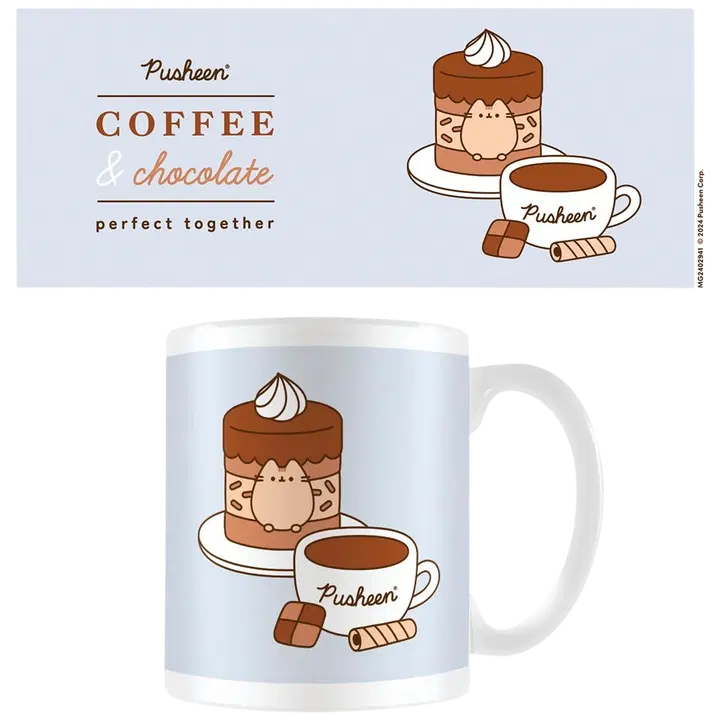 Pyramid kruus Pusheen Kohvi/Šokolaad