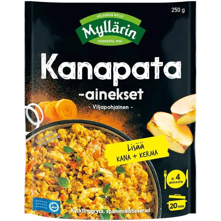Myllärin Kanapata-ainekset, viljapohjainen 250 g