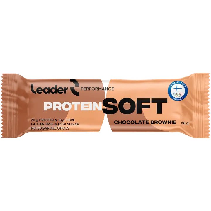 Leader Performance Protein Soft proteiinipatukka suklaakakunmakuinen 60 g