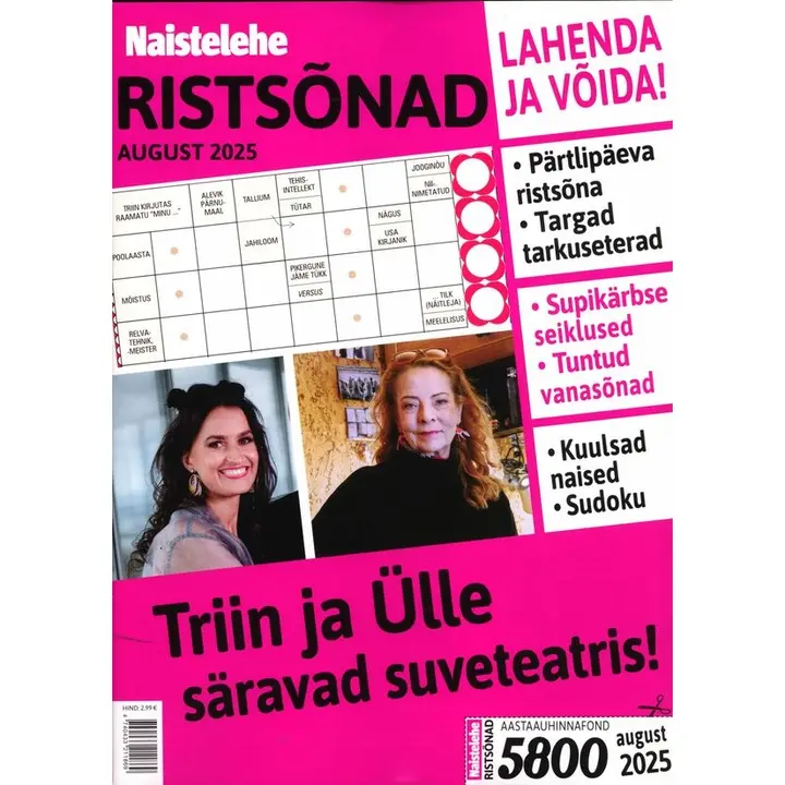 Naistelehe Ristsõnad